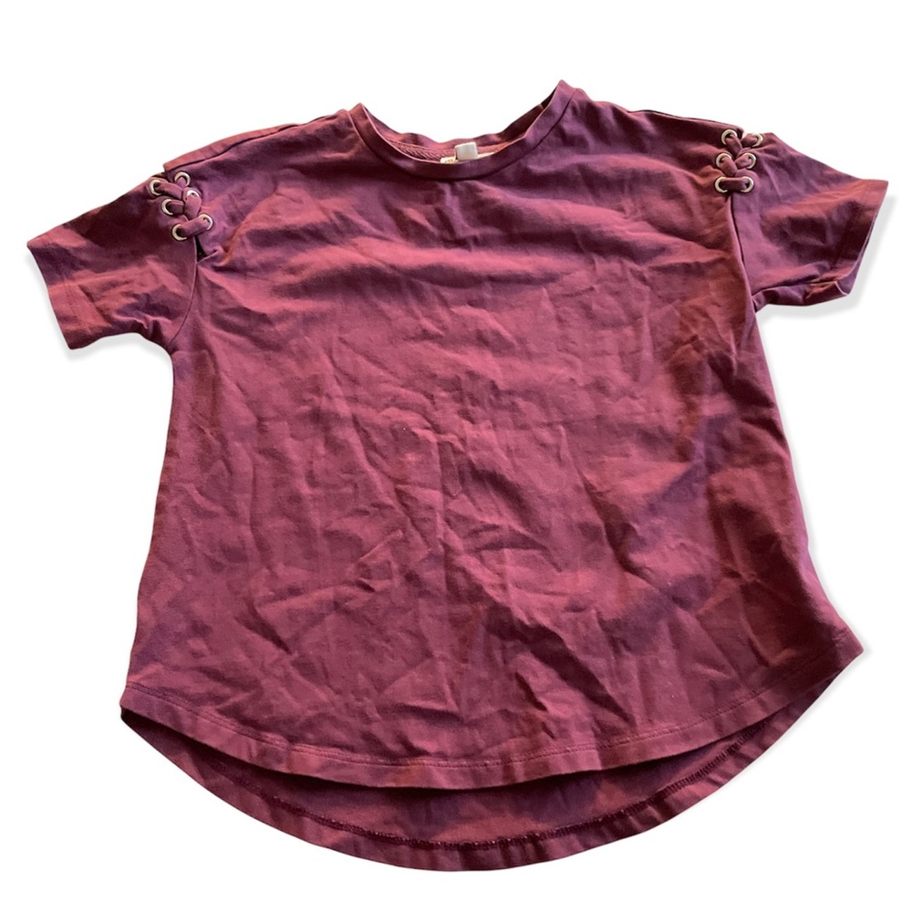 Art & Eden lace up tee
